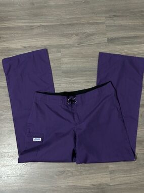 Women’s Mobb Purple Uniform Pants Scrub Pants With Side Pocket and Drawstring